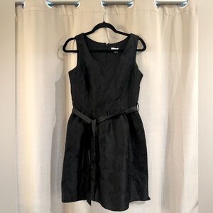MSK Elegant Black Sleeveless Dress